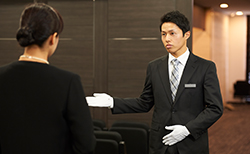 寺院様・弔問客接待